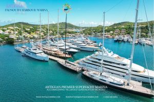 Advert for Falmouth Harbour Marina